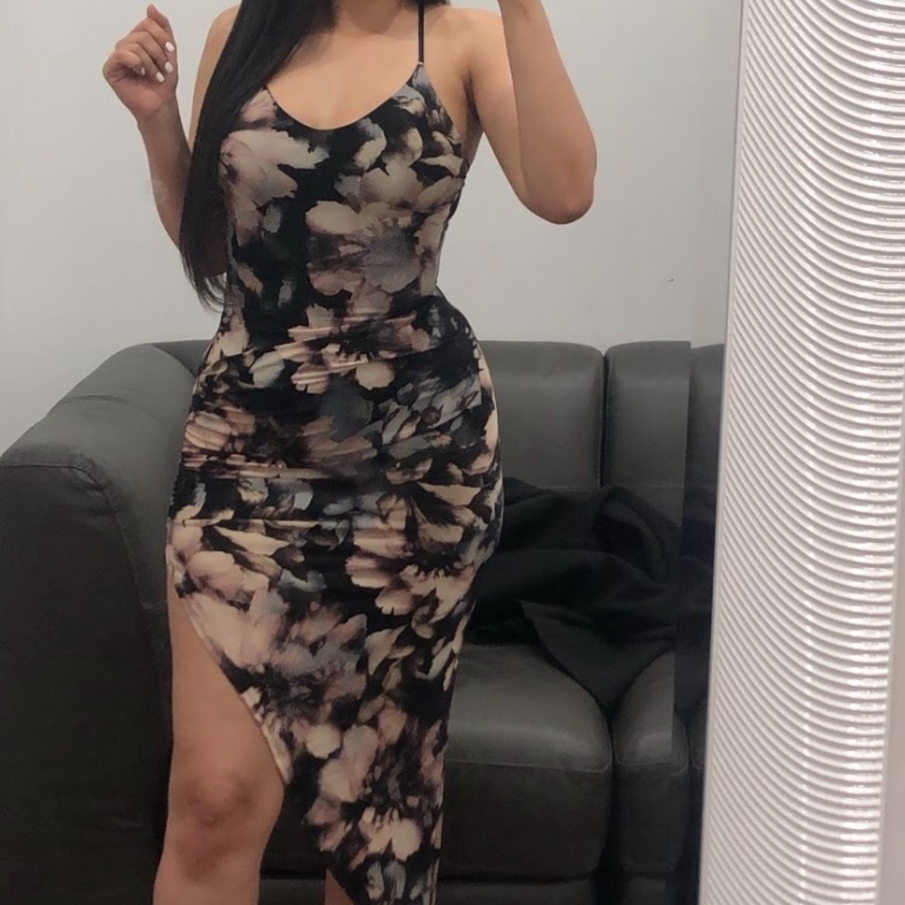 Fashion Nova Garden Cafe Floral Dress